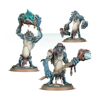 Gloomspite gitz: rockgut troggoths, age of sigmar, games workshop, model 89-33